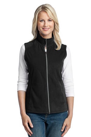 Port Authority L226 Women's Microfleece Vest — Front
