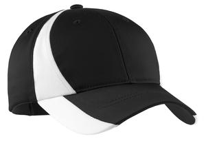 Sport-Tek STC11 Dry Zone Nylon Colorblock Cap — Front