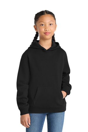 Sport-Tek YST254 Youth Pullover Hooded Sweatshirt — Front