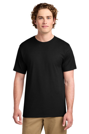 Port & Co PC150 Ring Spun Cotton Tee in Jet Black