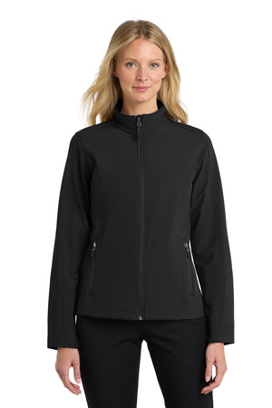 Port Authority L317 Women's Core Soft Shell Jacket — Front