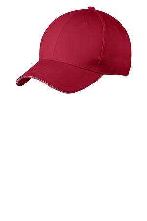 Port Authority C829 Americana Flag Sandwich Cap — Front