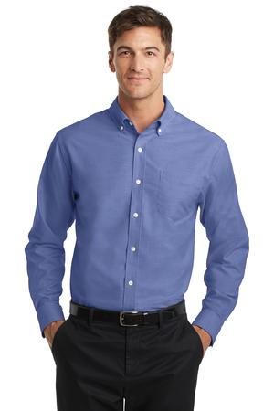 Port Authority S658 SuperPro Oxford Shirt — Front