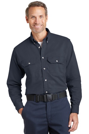 Bulwark SLU2 EXCEL FR ComforTouch Dress Uniform Shirt — Front