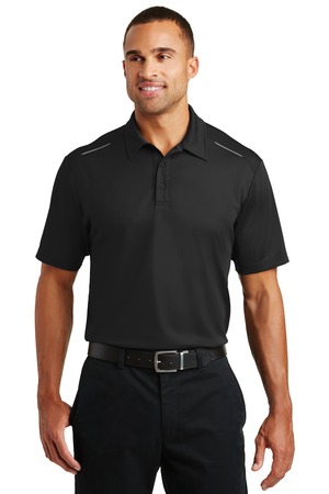 Port Authority K580 Pinpoint Mesh Polo — Front