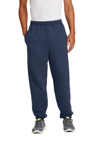 Port & Co PC90P Essential Fleece Sweatpant with Pockets — Front