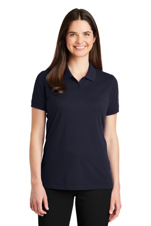 Port Authority LK8000 Women's EZCotton Polo — Front