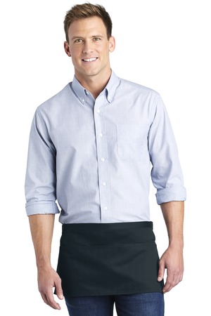 Port Authority A602 Three-Pocket Waist Apron — Front