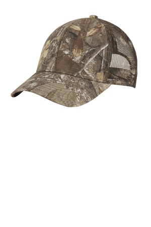 Port Authority C869 Pro Camouflage Series Cap with Mesh Back — Front