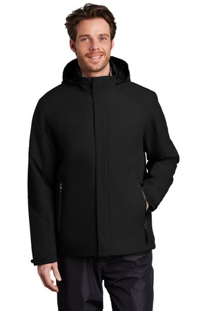 Port Authority J405 Insulated Waterproof Tech Jacket — Front