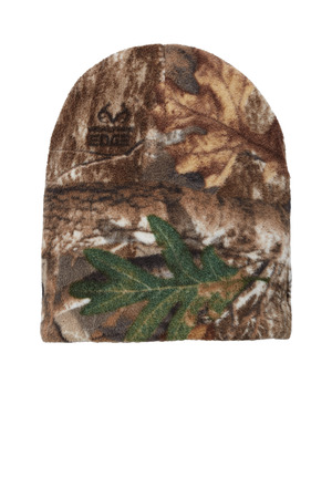 Port Authority C901 Camouflage Fleece Beanie — Front