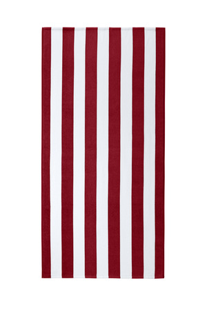Port Authority PT45 Value Cabana Stripe Beach Towel — Front