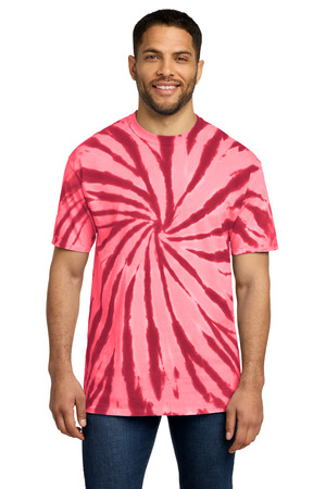 Port & Co PC147 Tie-Dye Tee — Front