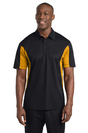 Sport-Tek TST655 Tall Side Blocked Micropique Sport-Wick Polo — Front