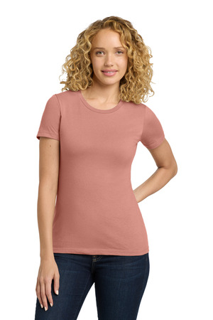 Next Level Apparel NL3900 Women's Cotton Tee in Desert Pink