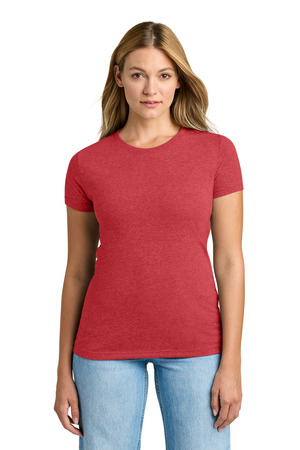 Next Level Apparel NL6710 Women's Tri-Blend Tee in Vintage Red