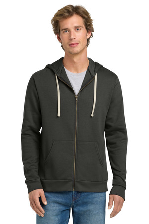 Next Level Apparel NL9602 Adult Santa Barbara Zip Hoodie in Heavy Metal