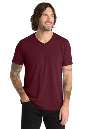 AllMade AL2014 Unisex Tri-Blend V-Neck Tee — Front