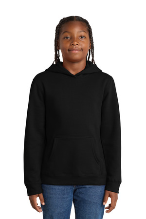 District DT6100Y Youth V.I.T. Fleece Hoodie — Front