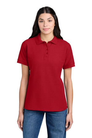 Port & Co LKP155 Women's Core Blend Pique Polo — Front