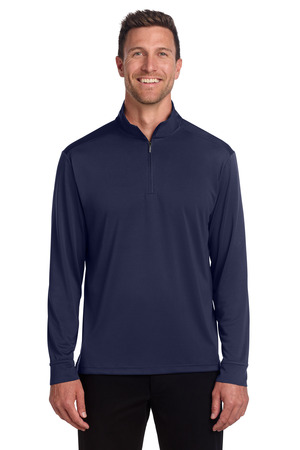 Port Authority K865 C-FREE Snag-Proof 1/4-Zip — Front