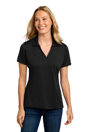 Port Authority LK398 Women's Performance Staff Polo — Front