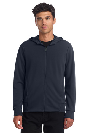 Mercer+Mettle MM3002 Double-Knit Full-Zip Hoodie in Night Navy