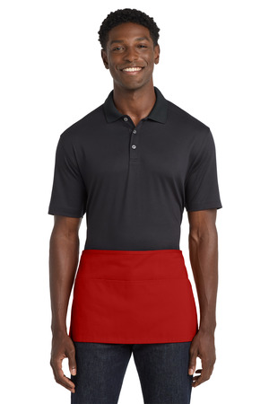 Port Authority A515 Waist Apron with Pockets — Front
