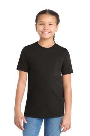 District DT130Y Youth Perfect Tri Tee — Front