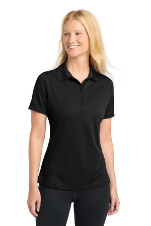 Sport-Tek L475 Women's Dry Zone Raglan Accent Polo — Front