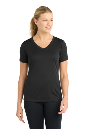 Sport-Tek LST353 Women's PosiCharge Competitor V-Neck Tee — Front