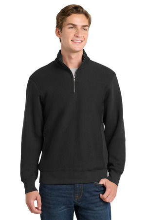 Sport-Tek ST283 Super Heavyweight 1/4-Zip Pullover Sweatshirt — Front
