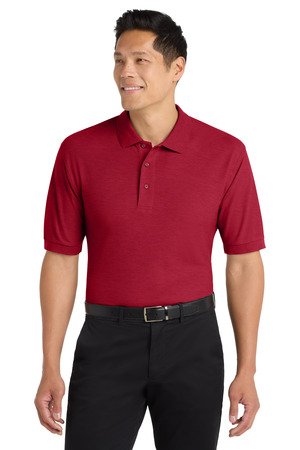 Port Authority K500 Silk Touch Polo — Front