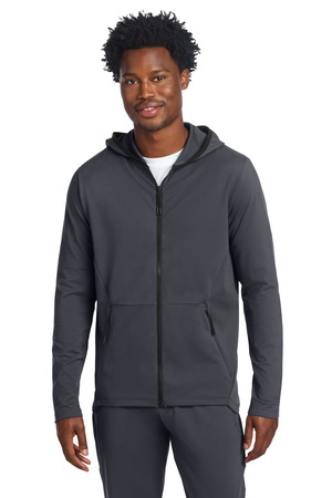 Sport-Tek ST870 Circuit Hooded Full-Zip — Front