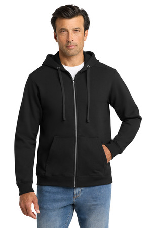 Volunteer Knitwear VL130ZH Chore Fleece Full-Zip Hoodie — Front