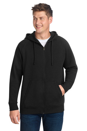 Sport-Tek STF201 Drive Fleece Hooded Full-Zip — Front