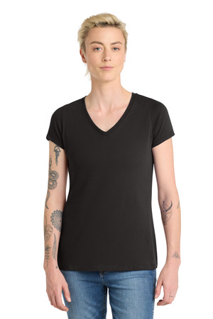 District DT6503 Women's Very Important Tee V-Neck — Front