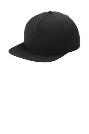 Port Authority C981 5-Panel Poly Rope Cap — Front