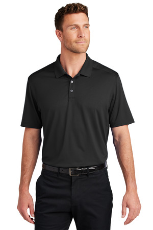 Port Authority K683 City Stretch Flat Knit Polo — Front