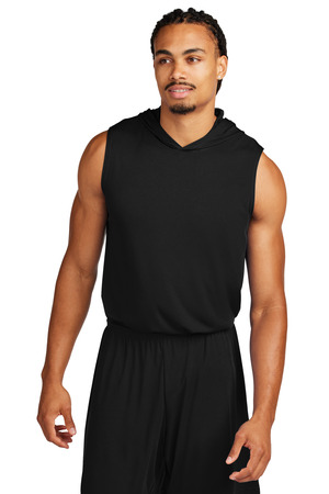 Sport-Tek ST352H Competitor Sleeveless Hoodie — Front