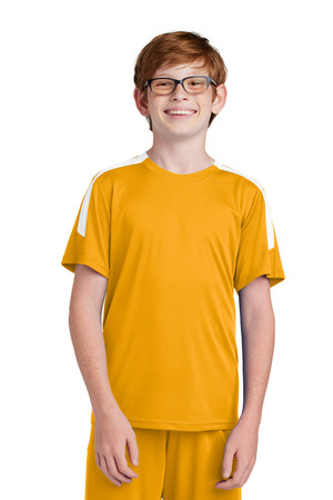 Sport-Tek YST100 Youth Competitor United Crew — Front