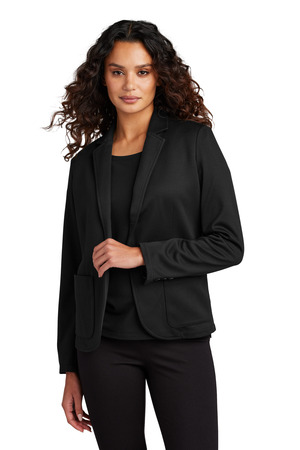 Mercer+Mettle MM3031 Women's Relaxed Knit Blazer — Front