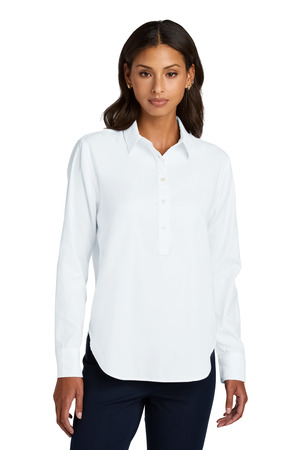 Mercer+Mettle MM2003 Women's Long Sleeve Modern Oxford Shirt — Front