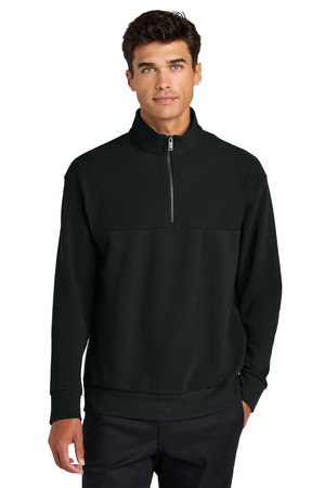 Mercer+Mettle MM3040 Linear Texture 1/4-Zip — Front