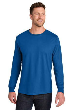 Jerzees IC46L Ultimate Unisex Ring Spun Long Sleeve T-Shirt — Front