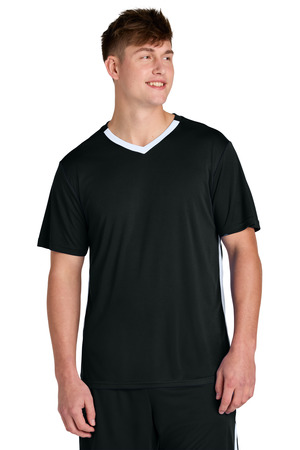 Sport-Tek ST101 Competitor United V-Neck — Front