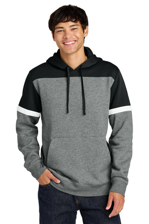 Sport-Tek STF205 Drive Fleece Colorblock Hoodie — Front