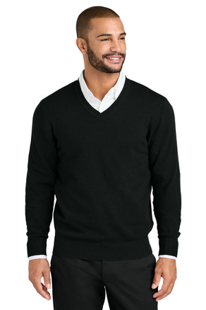 Port Authority SW2850 Easy Care V-Neck Sweater — Front