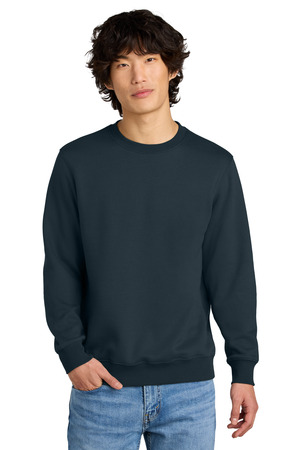 District DT1106 Perfect Weight Fleece Crew — Front