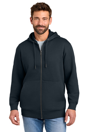 CornerStone CSF631 Tough Fleece Full-Zip Hoodie — Front